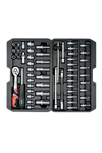 yato SET DE CHEI 1/4" 56 buc. 14501