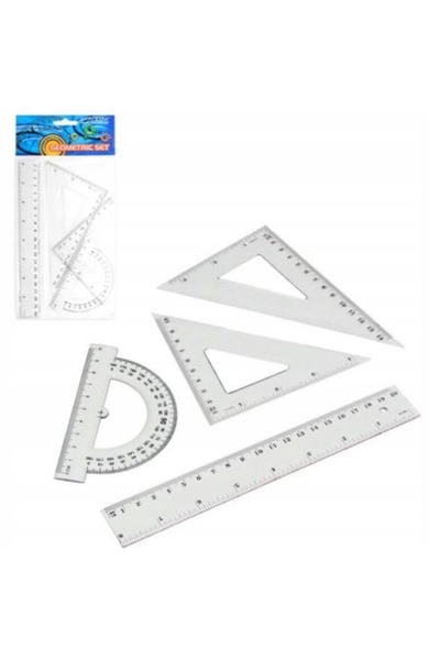 Other Set geometric școlar cu 4 piese