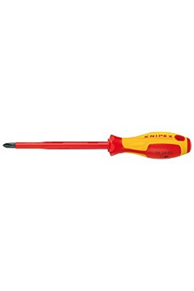 Knipex ȘURUBELNIȚĂ CU CAP CU CRUCE IZOLATĂ PH2 x 100m