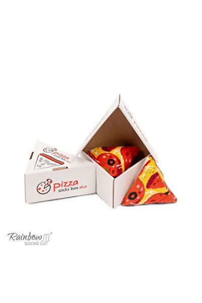 Other Șosete de pizza într-o cutie 1 pereche (pepperoni) Șosete de pizza într-o cutie 1 pereche (pepperoni) EU 36-40