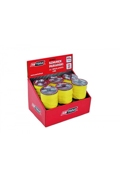 AwTools SFRÂNĂ DE ZIDĂRIE 100m / 1.5mm 12 buc.