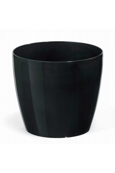 Other Ghiveci negru din plastic cu capac, 13,5 cm, Magnolia