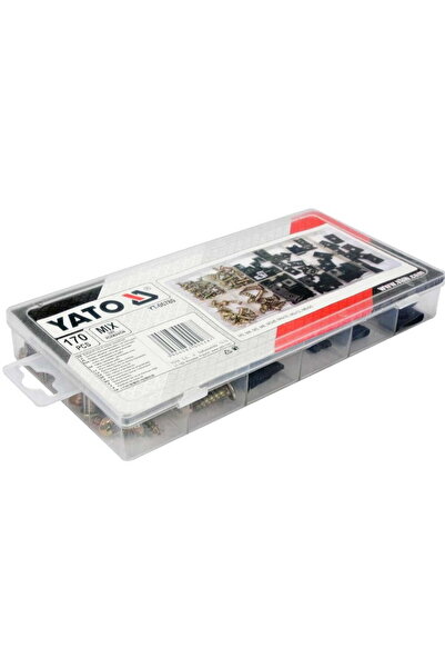 Other YATO ΣΕΤ ΒΙΔΕΣ/ΤΑΚΑΚΙΑ ΓΙΑ ΑΜΑΞΩΜΑ 170 τεμάχια. ΜΙΞΗ