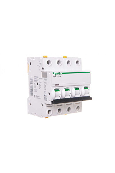 SCHNEIDER Întrerupător automat 4P B 32A 6kA AC iC60N-B32-4 A9F03432