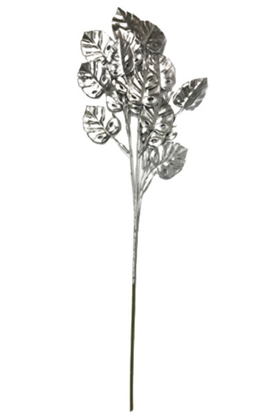 Other Decorative branch for centerpiece and vase 100 cm silver
