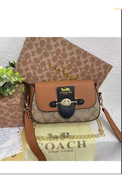 GENERAL حقيبة كتف نسائية من كوتش