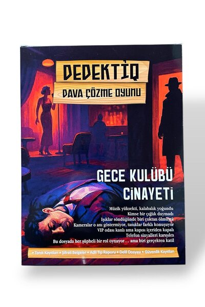 TAKIŞTIR Dedektiflik Cinayet Çözme Oyunu - Gece Kulübü Cinayeti