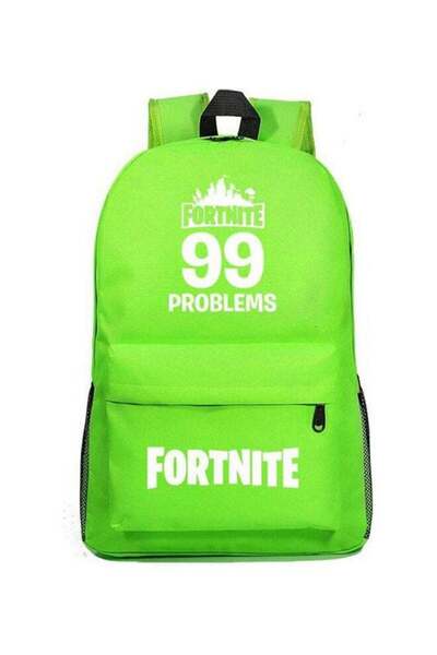 Generic Travel Fortress Night Backpack Lime Green