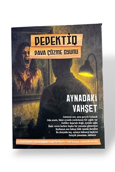 TAKIŞTIR Dedektiflik Cinayet Çözme Oyunu - Aynadaki Vahşet