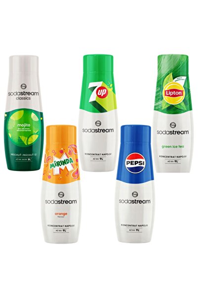 Other Siropuri SODASTREAM Mojito+Mirinda+7Up+Pepsi+Lipton Green Tea pentru do...