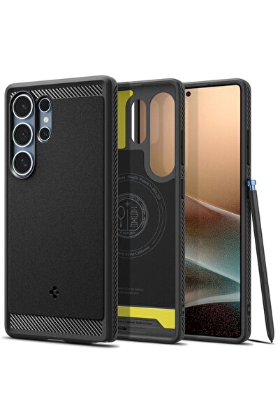 Other O husă pentru Samsung Galaxy S25 Ultra Rugged Armor Mag - czarne