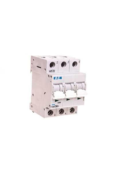 Eaton Întrerupător 3P C 50A 10kA AC PLSM-C50/3-MW 242479