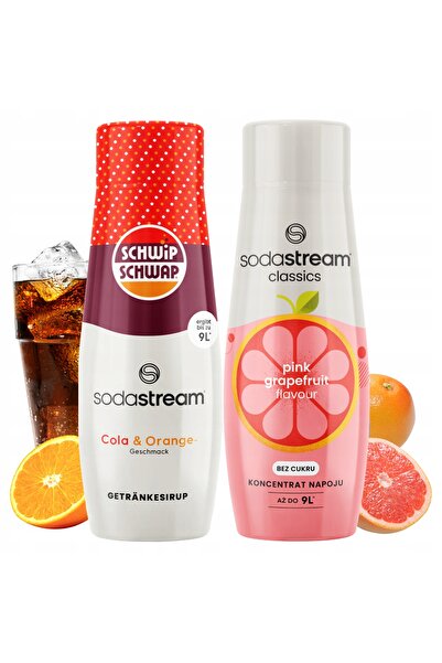 Other 2x Sodastream Shwip Shwap Cola Sirop de Portocale + Grapefruit