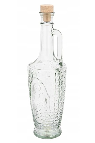 Other Butelka szklana z korkiem 750 ml do soków, nalewek i przetworów z uchwytem