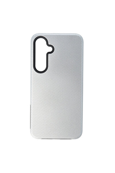 SEP Toc TPU+PC Triangle Samsung Galaxy S24 Plus Argintiu