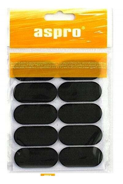 Other Tampoane autoadezive din pâslă 2x44 cm negre 10 buc