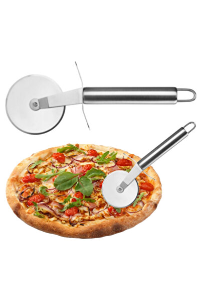 Other Tăietor rotund de pizza din oțel inoxidabil 75 cm