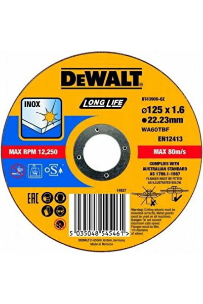 Dewalt DISC METALIC 125x1.6mm