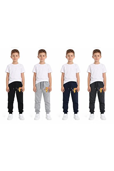 Eşofmancım Pantaloni de sport confortabili pentru copii unisex cu imprimeu