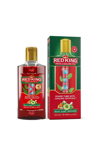 Parachute زيت التبريد المتقدم ريد كينج مع بلورات التبريد - 100 مل