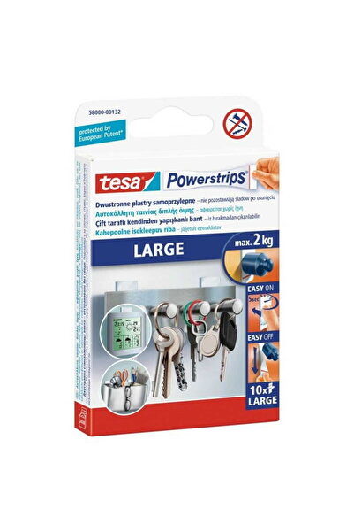 Other Benzi adezive TESA Powerstrips mari, 10 buc./alb