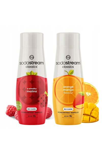 Other Siropuri SodaStream pentru aparatul de sucuri cu zmeură zero + portocale și mango fără zahăr