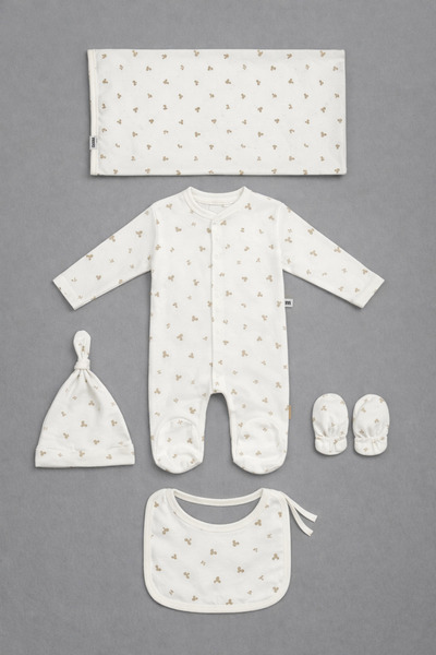 mini&sweet Baby Hospital Release 5 Piece Cotton Set