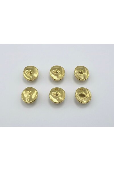 kendim fashion Metal Button 28''- 17.80 mm (Pack of 6)