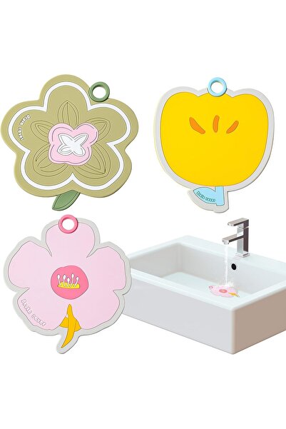 Arabest Flower Silicone Bathtub Drain Cover,Anti-Odor Seal Cover,Kids Bathtub Accessories For Bathroom