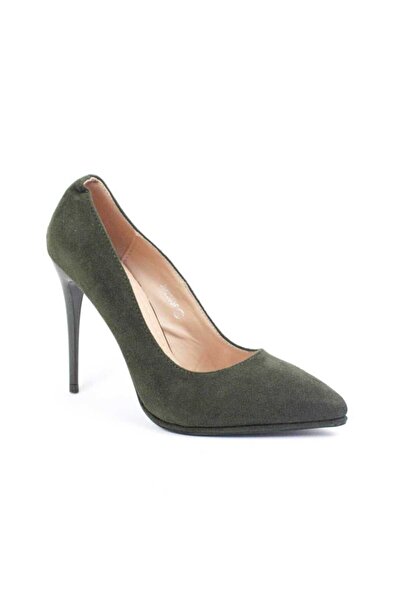 mm ​Elegant women's shoes, with a high and thin heel JM2605F-GREEN