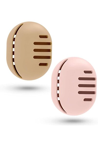 Arabest 2Pcs Silicone Makeup Egg Storage Box,Moisture-Proof and Mildew-Proof Makeup Egg Storage Bag