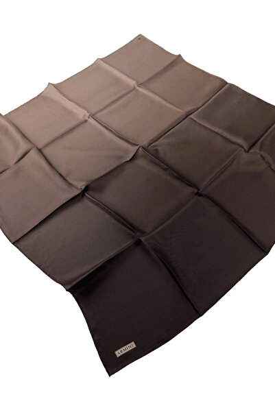 Armine Eșarfă din mătase Seria Nostalgia 8971DS-81 Model degradat 81-Angle Brown