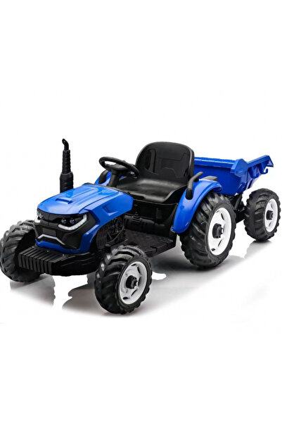 Nichiduta Tractor cu remorca Speed Track Blue,acumulator 24V8Ah,2 motoare x 775w,roti EVA,scaun din