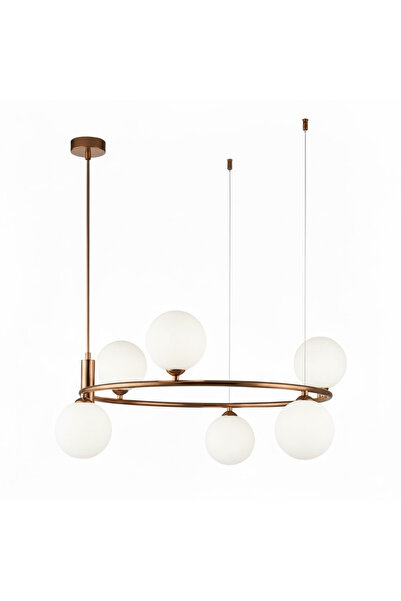 RONİSU AYDINLATMA Claudia 6'lı Sarkıt Avize RA-AVZ- 6812-45-39