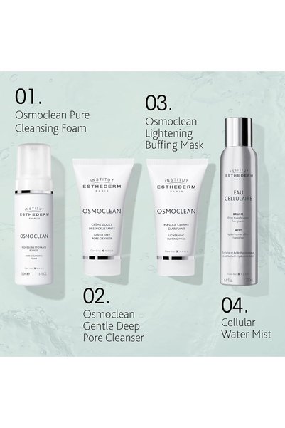 INSTITUT ESTHEDERM PARIS Institut Esthederm - Osmoclean - Pure Cleansing Foam - Gentle cleansing care - Oily Skin - Skin with