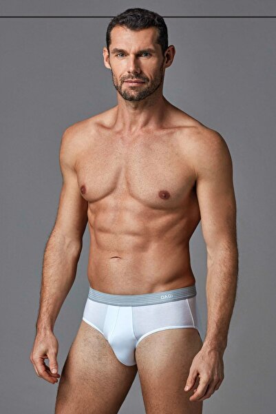 Dagi 4180 Ανδρικό Micro Modal Boxer-Λευκό
