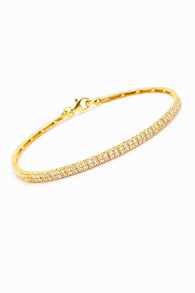 Çgk Çiğdem Gürel Kuyumculuk İki Sıra Suyolu Altın Bilezik – Zarif ve Şık Tasarım