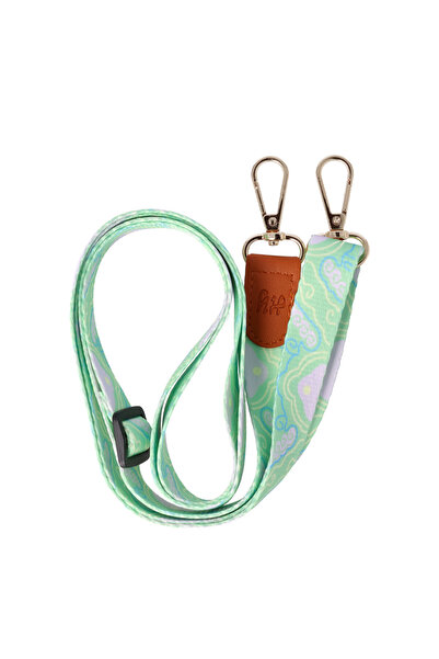 SEP Snur textil dublu telefon mobil cu carabine Neon Tide