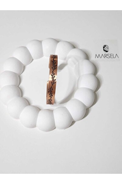 MORMAVİ Pure Copper Lucky Bracelet 100% Copper Snap-on Suitable for All Wrists