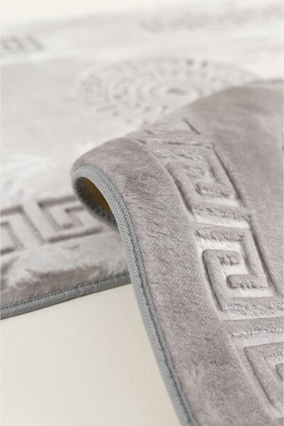 Bella Home 2-Piece Toilet Seat Set - Washable - Non-Slip Base