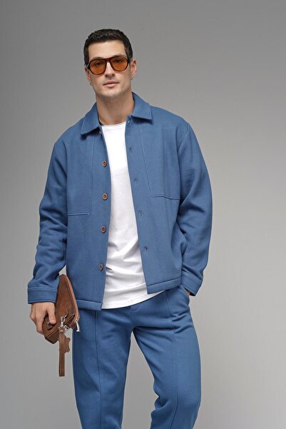 king brich Regular Fit Men's Top and Bottom Set