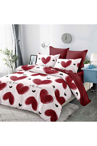 Pucioasa Bed linen for double bed 2 people Pucioasa, 6 pieces, Finet, DREAM-0332