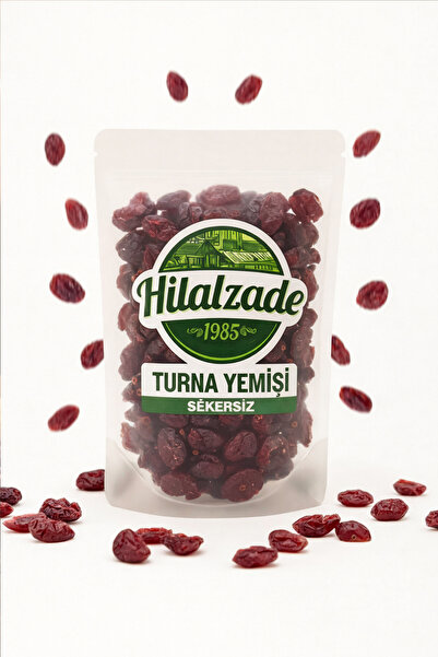 Hilalzade Turna Yemişi Cranberry Taptaze Yeni Mahsül Şekersiz 200 gr