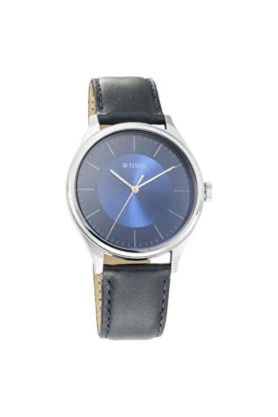 Titan Leather Analog Watch for Men - 1802SL06 - 48 mm