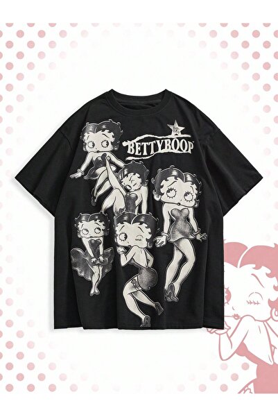 ZEMLİYA Γυναικείο μπλουζάκι με κοντό μανίκι με στάμπα, εμπνευσμένο από κινούμ...