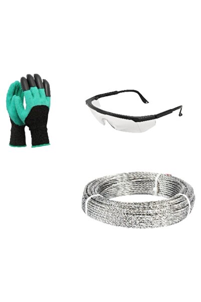 micul fermier Cablu de oțel galvanizat, diametru 6 mm, lungime 25 m