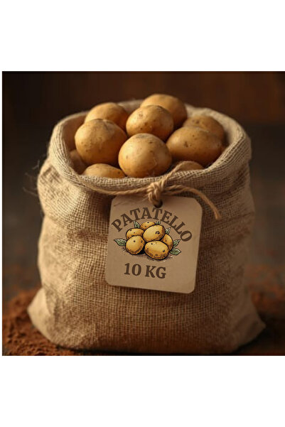 PATATELLO Afyon Agria Patates – Kızartmalık / Yemeklik 10 kg