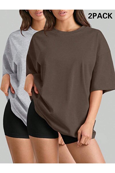 DAXİS Sportwear Company PACHET DE 2 TRICOURI PLATE PENTRU FEMEI