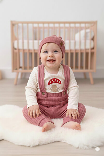 Little Baby مجموعة باديلي بيريلي حياكة مضلعة سالوبت