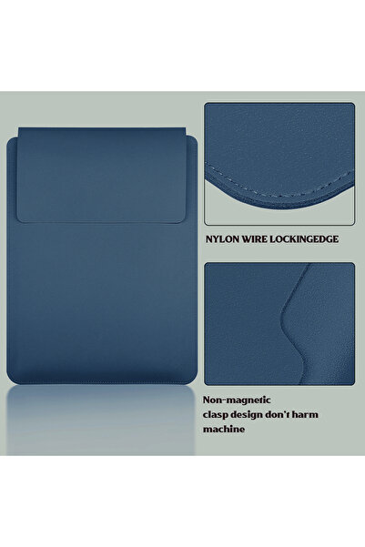 Choice 13.6 to 14 inches azure blue Laptop Sleeve Bag Case For Macbook Air Pr...